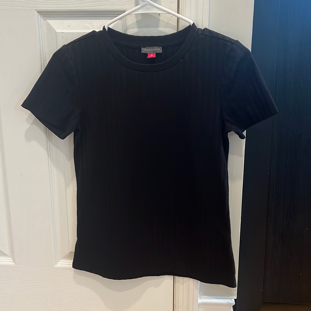 Black Vince Camuto Tshirt